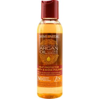 Creme Of Nature Argan Oil Heat Protector Smooth & Shine Polisher - 118ml 