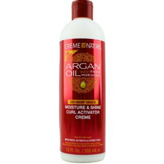 Creme Of Nature Argan Oil  Moisture & Shine Curl Activator Creme - 355ml