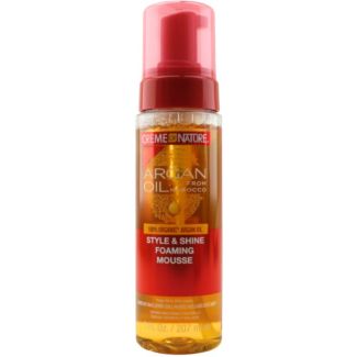 Creme Of Nature Argan Oil Style & Shine Foaming Mousse - 207ml