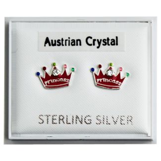Wholesale Austrian Crystal Crown Design Studs 