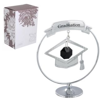 Wholesale Crystocraft Graduation Gift With Mortar Hat & Swarovski Crystal