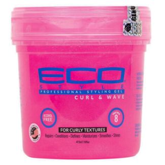 Wholesale Eco Professional Styling Gel - Pink - Curl & Wave (16 oz) 