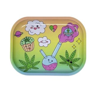 Wholesale Wise Skies Mini R-Tray "Cute Bong" Design