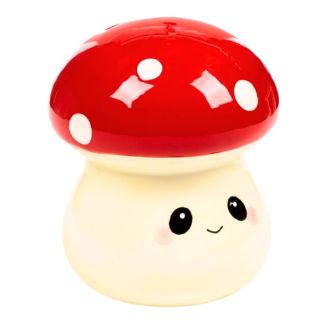 Cute Mushroom Shaped Ceramic Money Box