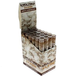 Cyclones Transparent Flavored Cones -White Chocolate