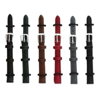 Dark Leather Watch Straps - Assorted - 10mm
