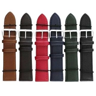 Dark Leather Watch Straps - Assorted - 22mm
