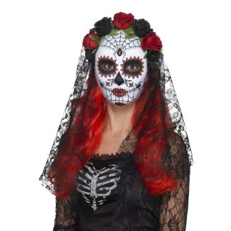 Day of the Dead Senorita Mask