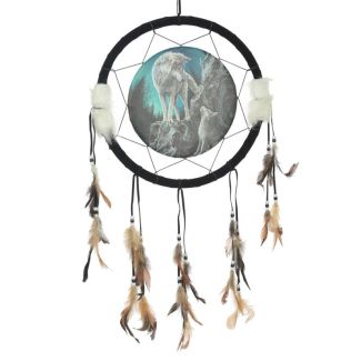 Wholesale Lisa Parker Guidance Wolf Design Dreamcatcher 33cm