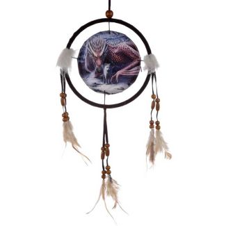 Wholesale Lisa Parker Alliance Dragon and Wolf Dreamcatcher - 16cm