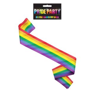 Deluxe Rainbow Pride Sash 
