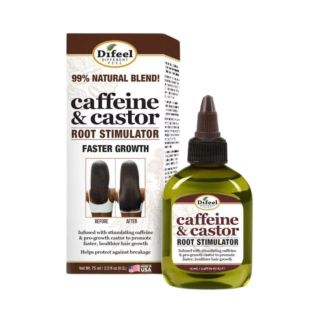 Difeel Caffeine & Castor Faster Growth Root Stimulator (75ml)