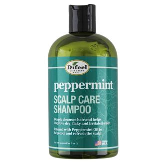Difeel Peppermint Scalp Care Shampoo 354.9ml (12oz)