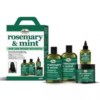 Difeel Rosemary & Mint Deluxe Kit - 4pcs