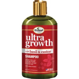 Difeel Ultra Growth Basil & Castor Shampoo - 12oz