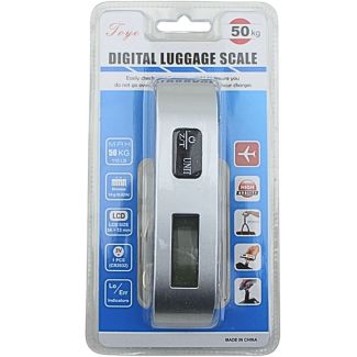 Digital Luggage Scale with LCD Display – Max 50kg / 110lb