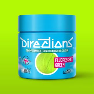 Directions Semi Permanent Hair Colour - Fluorescent Green 