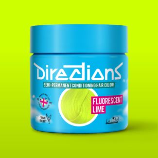 Directions Semi Permanent Hair Colour - Fluorescent Lime 