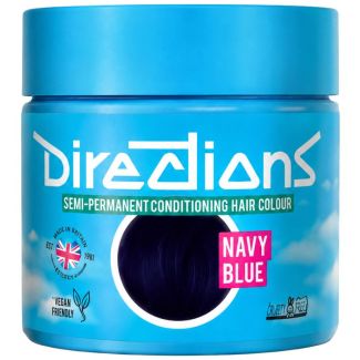 Directions Semi Permanent Hair Colour - Navy Blue