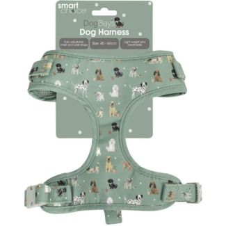 Dog Print Design Dog Harness (45-60cm)