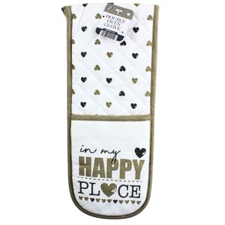Double Oven Gloves In My Happy Place Design
