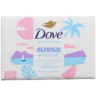 Dove Beauty Cream Bar Summer Revived Edition (2x90g)