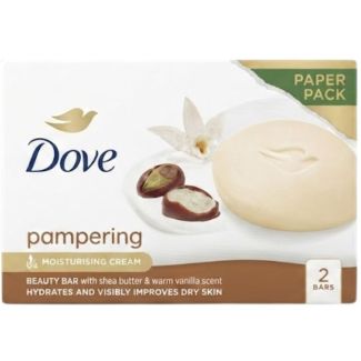 Dove Pampering Moisturising Cream Bar (2x90g)