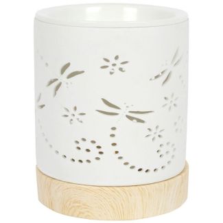 Dragonfly Matte Ceramic Oil Burner