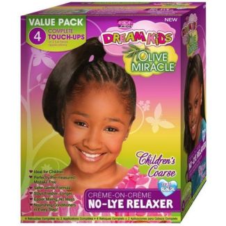 Wholesale African Pride Dream Kids Olive Miracle Creme-On-Creme No-Lye Relaxer