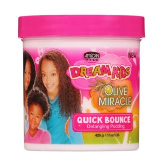 Wholesale African Pride Dream Kids Olive Quick Bounce Detangling Pudding-425g