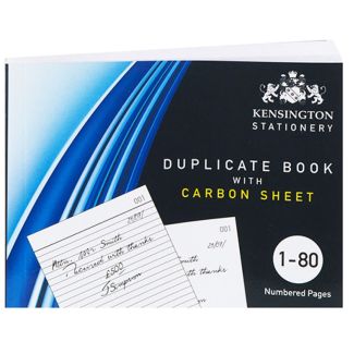 A6 Duplicate Book - 80 Sheets with Carbon Sheet - 10x13cm