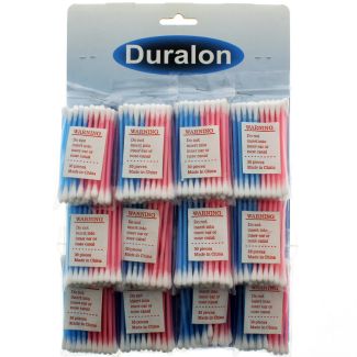 Duralon Cotton Buds In Display Card