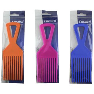 Duralon Afro Hair Comb - 17.5 cm - Assorted Colours