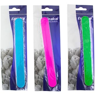 Duralon Emery Boards for Nail Filing - Assorted 18cm