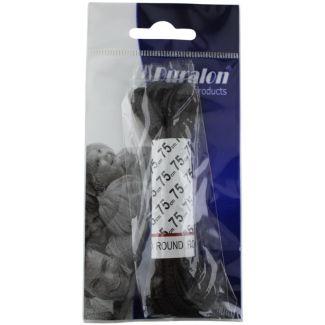 Duralon Shoe Laces - Black - 75cm
