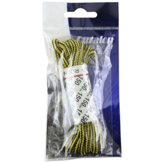 Duralon Shoe Laces - Black/Yellow - 150cm