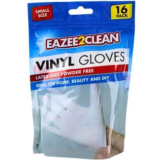 Eazee2Clean Vinyl Gloves (16PK)