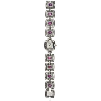 Eton Ladies Vintage Links Bracelet Watch – Purple (2970L-PL)