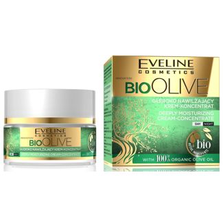 Eveline 100% Organic Bio Olive Oil Deeply Moisturizing Cream - 50ml