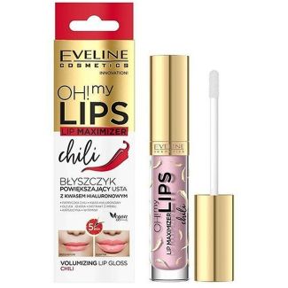 Eveline Eco Friendly Lip Maximizer Chilli Lip Gloss-4.5ml
