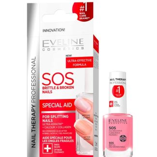 Eveline Therapy Professional SOS Brittle & Broken Nails-12ml