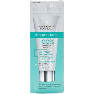 Eveline Imperfections Actively Mattifying Cream- 50ml (10/28)