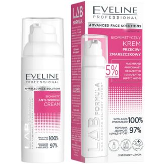 Eveline Lab Formula Biomimetic Anti-Wrinkle Cream - 50ml (BB-07-04-2028)
