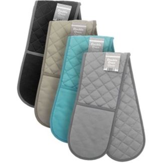 Everyday Pattern Double Oven Gloves – Assorted 