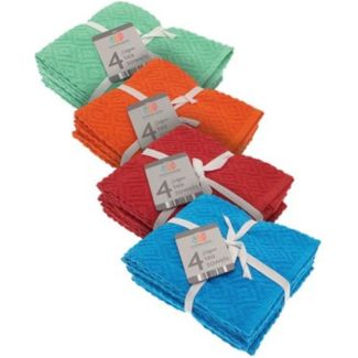 Calypso Pattern Kitchen Tea Towels - Assorted