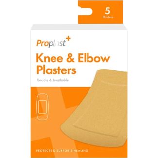 Extra Large Knee & Elbow Fabric Plasters – Pack of 5