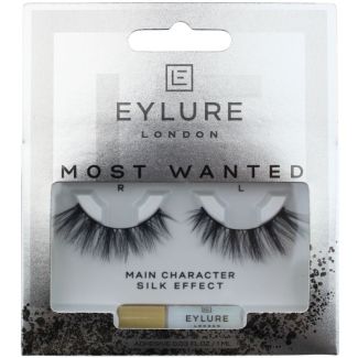 Eylure Most Wanted Eyelashes With Glue - Main Character Silk Effect 