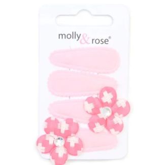 Fabric Covered Metal Sleepies - Assorted Colours (3.5cm)