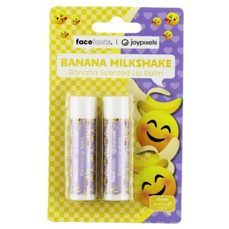 Wholesale Face Facts Banana Scented Lip Balm - Banana Milkshake 