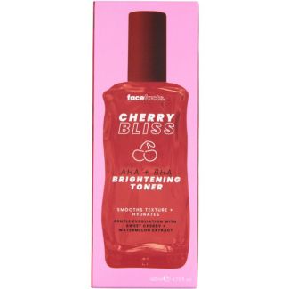 Face Facts Cherry Bliss AHA + BHA Brightening Toner (140ml)